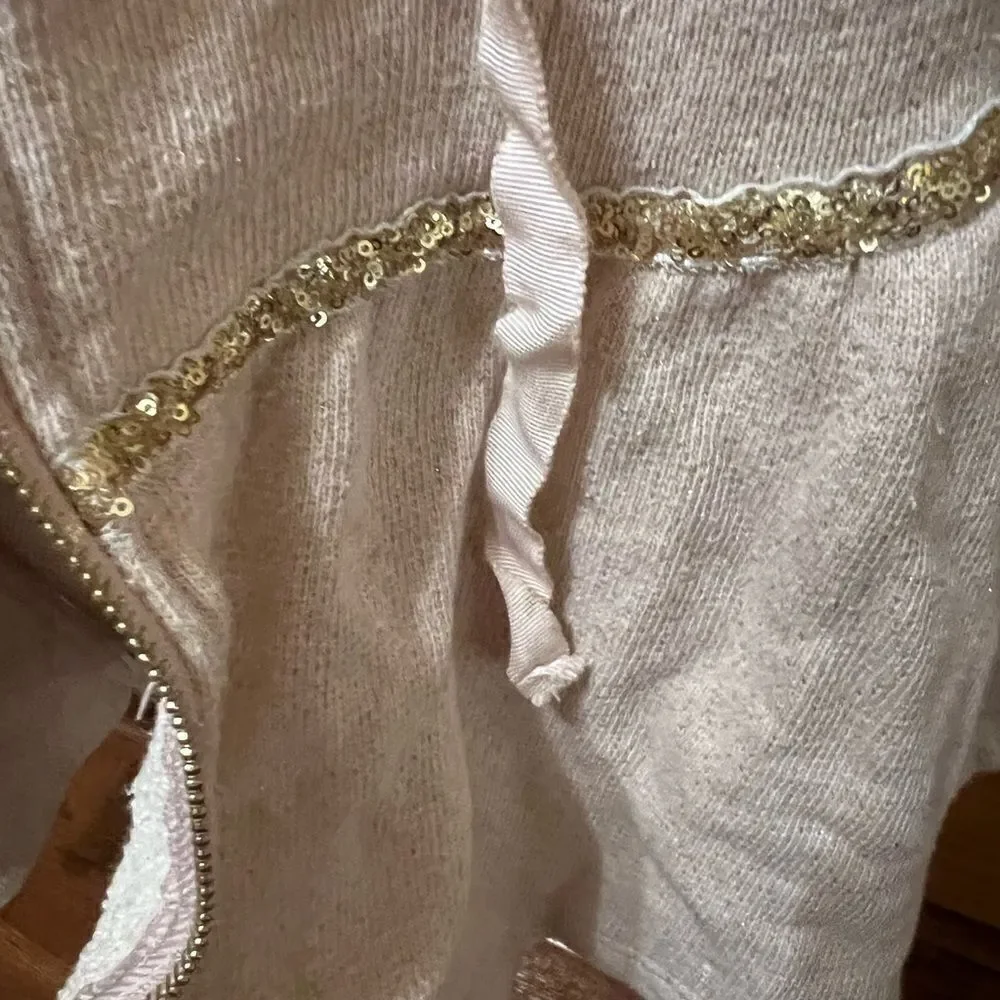 Mia Joy size 8 girls glitzy cozy jacket